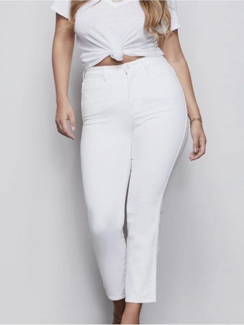 Good American White good curve high rise Jeans